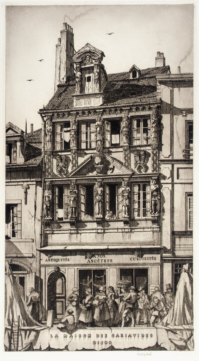 La Maison des Cariatides, Dijon - Frederick G. Hall