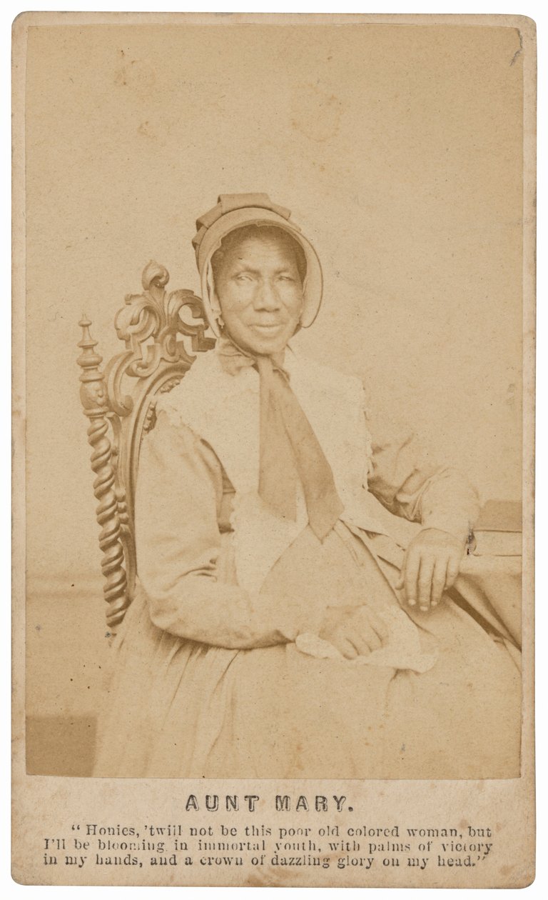 Tante Mary Dines, c. 1865 (photo) - Frederick Gutekunst