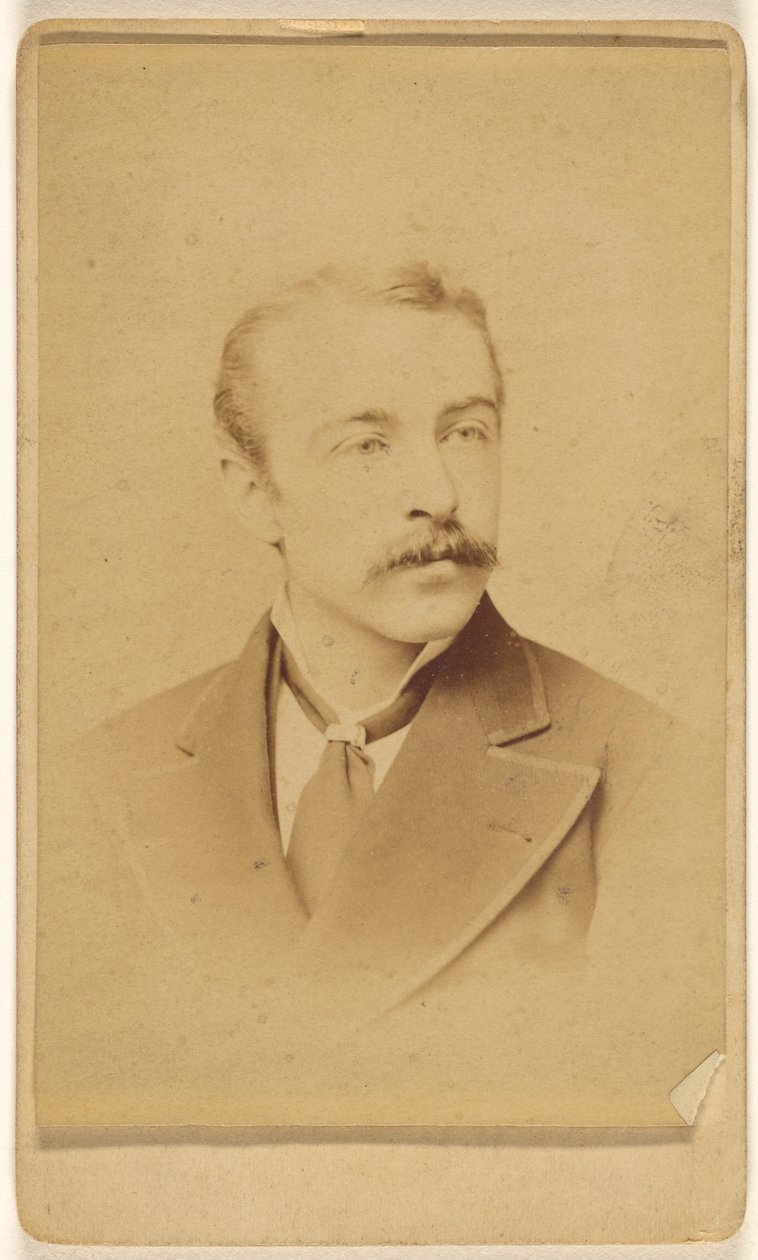 [Homme non identifié avec moustache] - Frederick Gutekunst