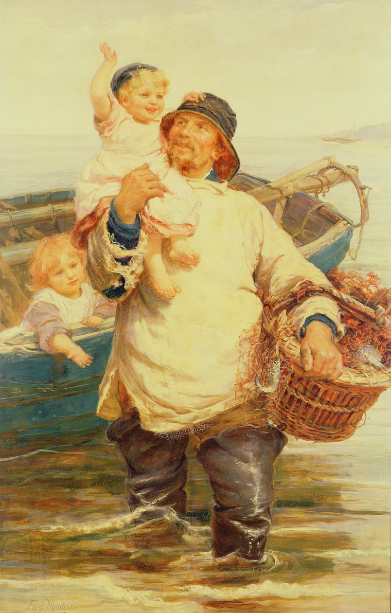 De retour à la maison - Frederick Morgan