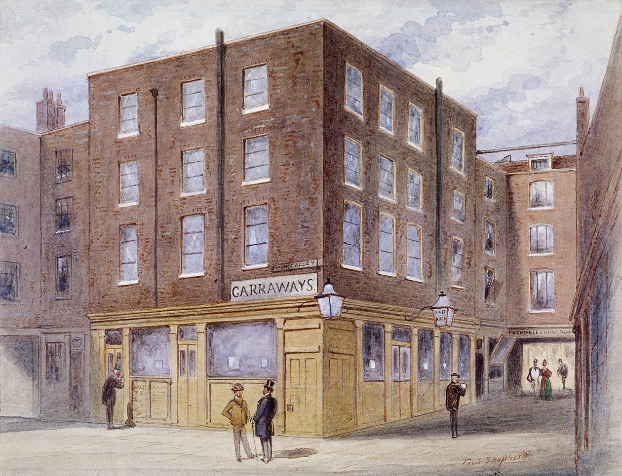 Change Alley, Londres - Frederick Napoleon Shepherd