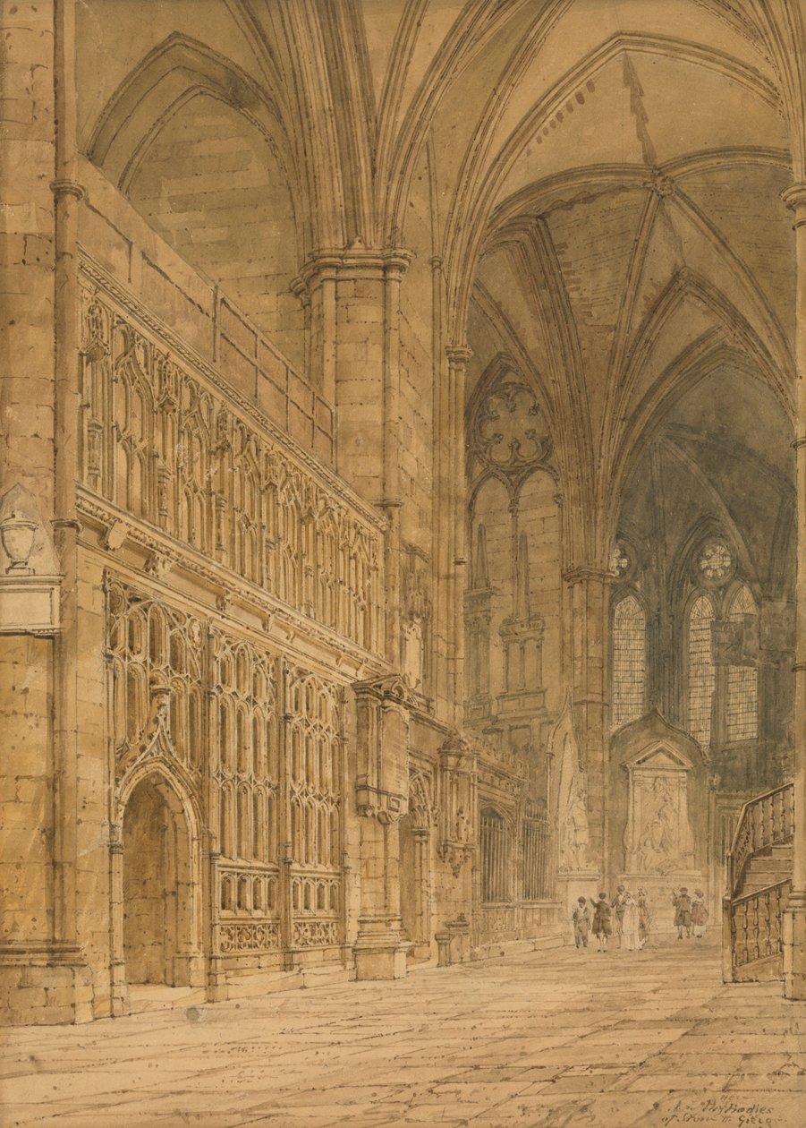 Ambulatoire, Abbaye de Westminster - Frederick Nash