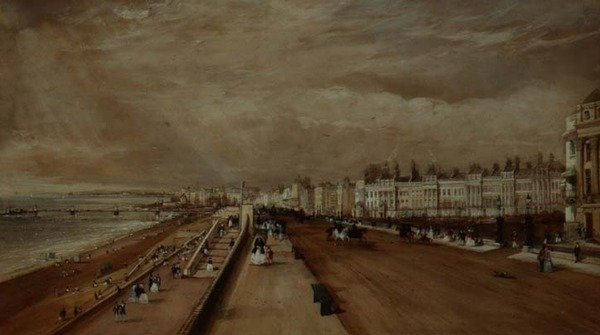 Le front de mer, Brighton - Frederick Nash