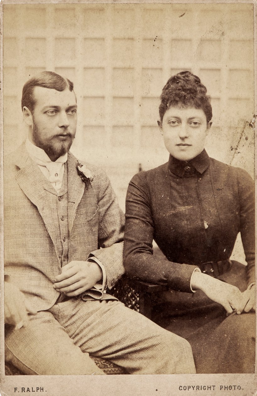 Le prince George et la princesse Victoria - Frederick Ralph