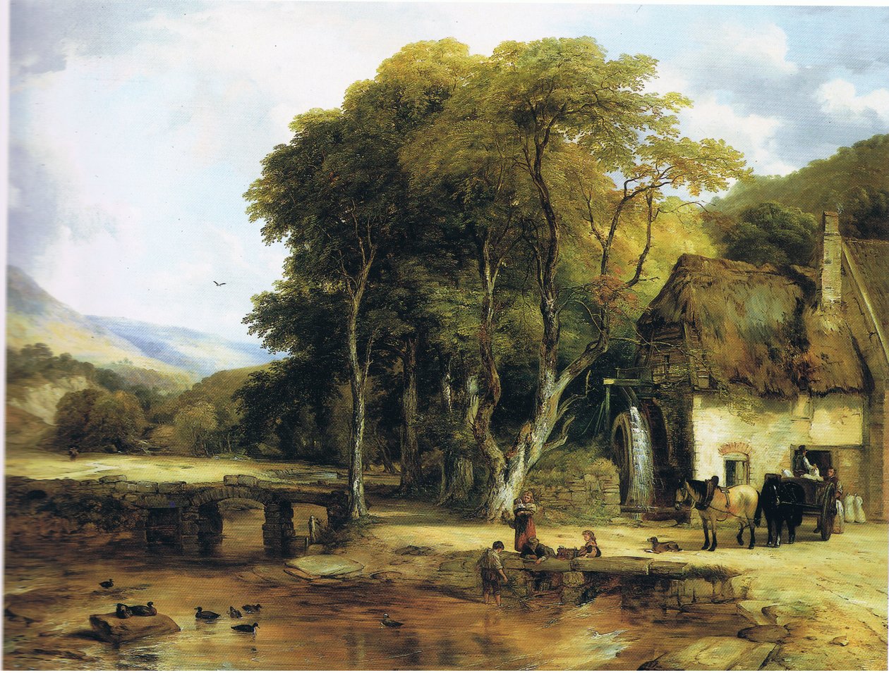 Paysages du Devonshire - Frederick Richard Lee