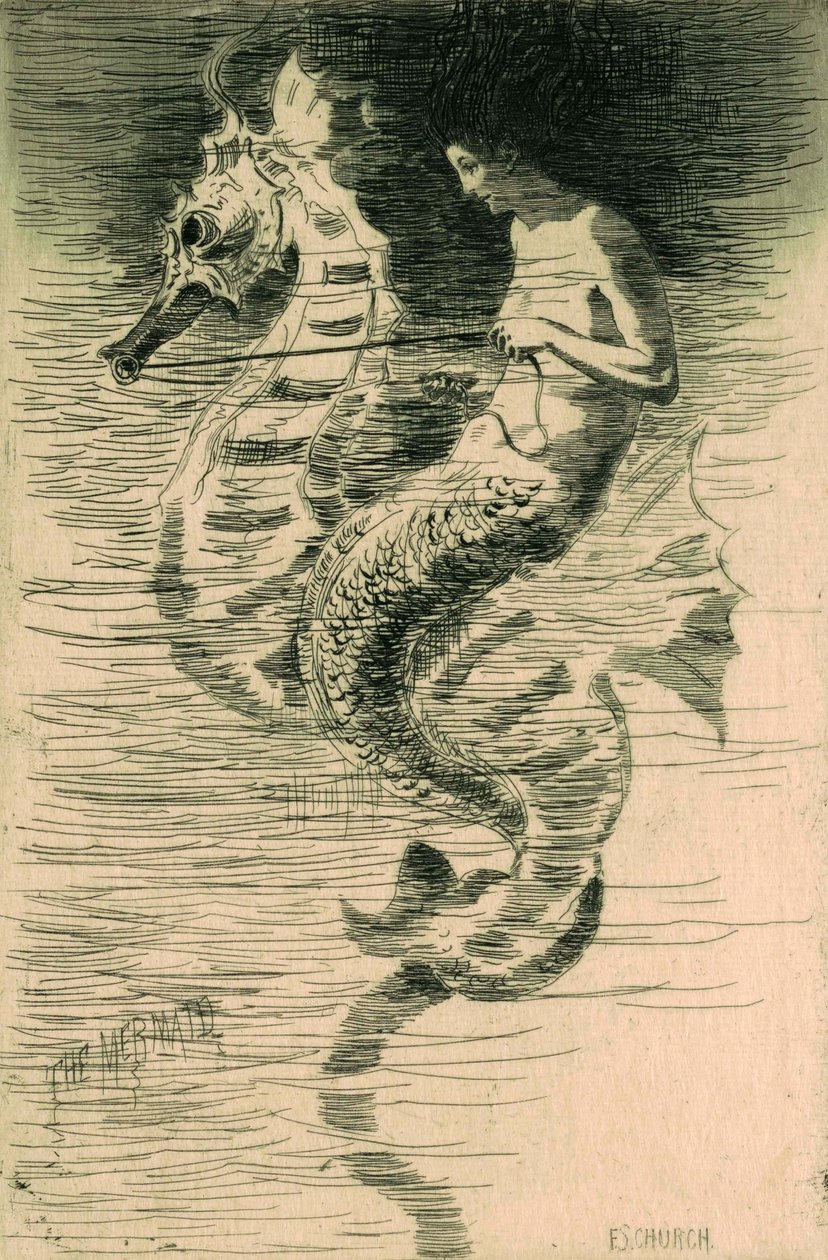 La Sirène, vers 1881 - Frederick Stuart Church