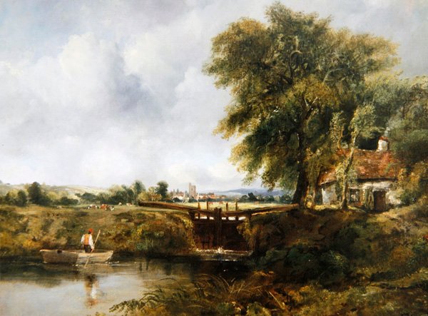 Écluse de Dedham - Frederick Waters Watts