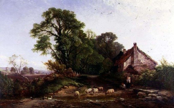 Près de Dedham, Essex - Frederick Waters Watts