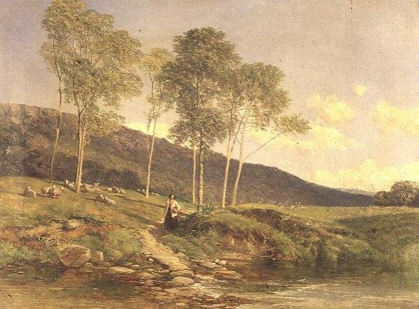 Un Chemin à Travers les Prés - Frederick William Hulme