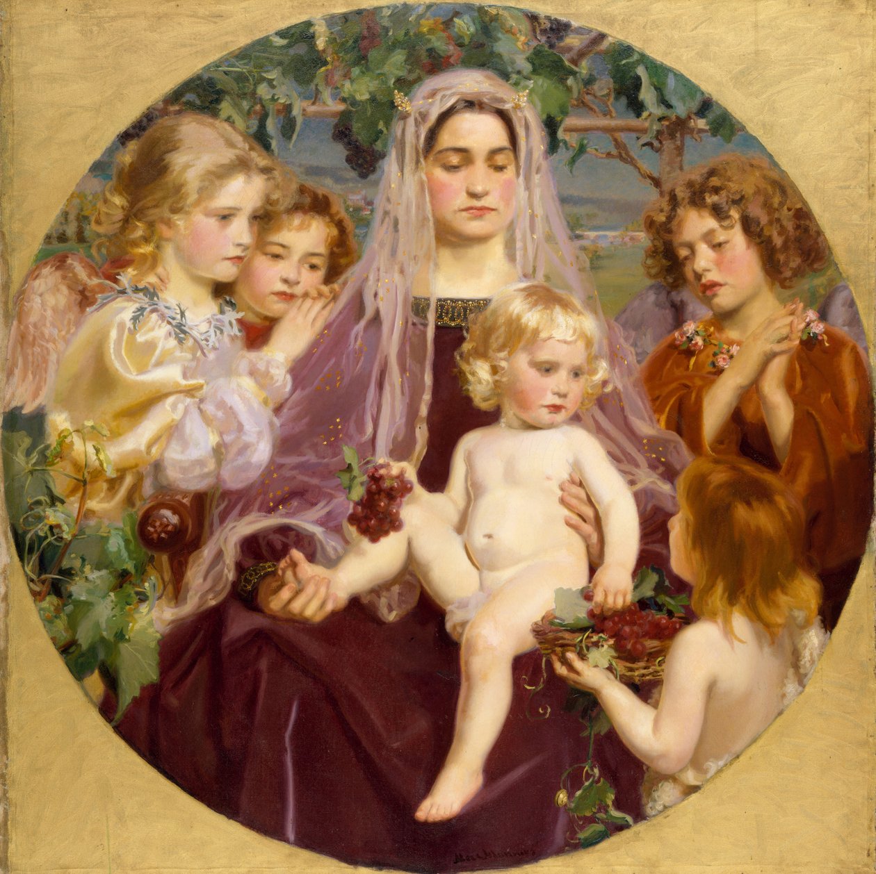 Madone de Giverny, 1901 - Frederick William MacMonnies
