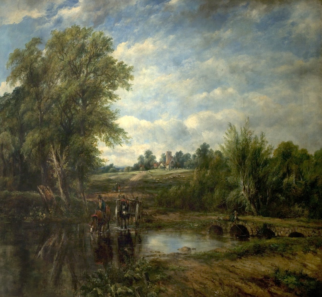 Le gué - Frederick William Watts