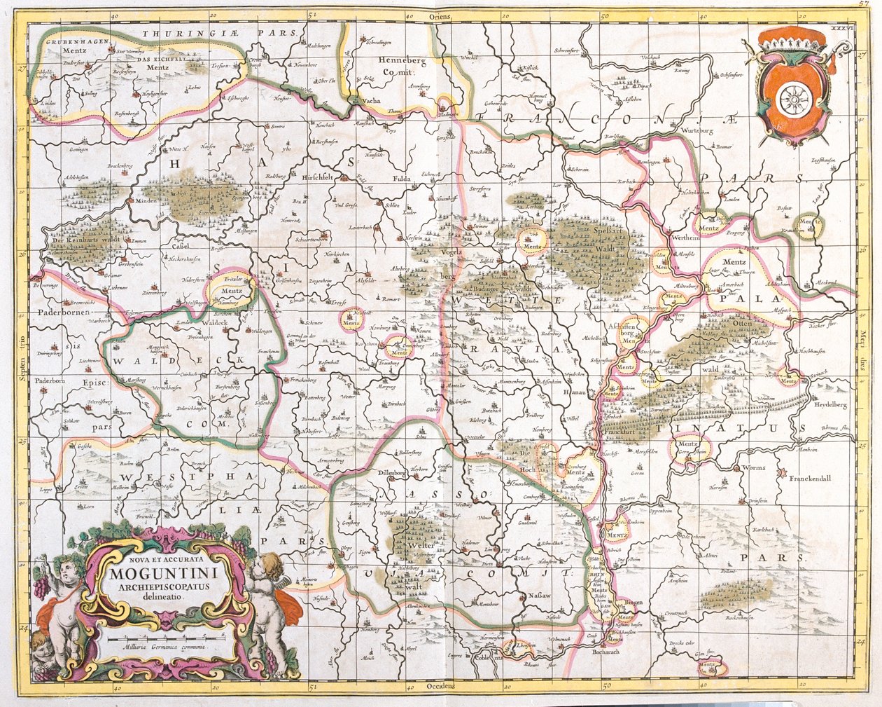 Bavière, Hesse, Rhénanie-Palatinat, Allemagne - Frederick de Wit