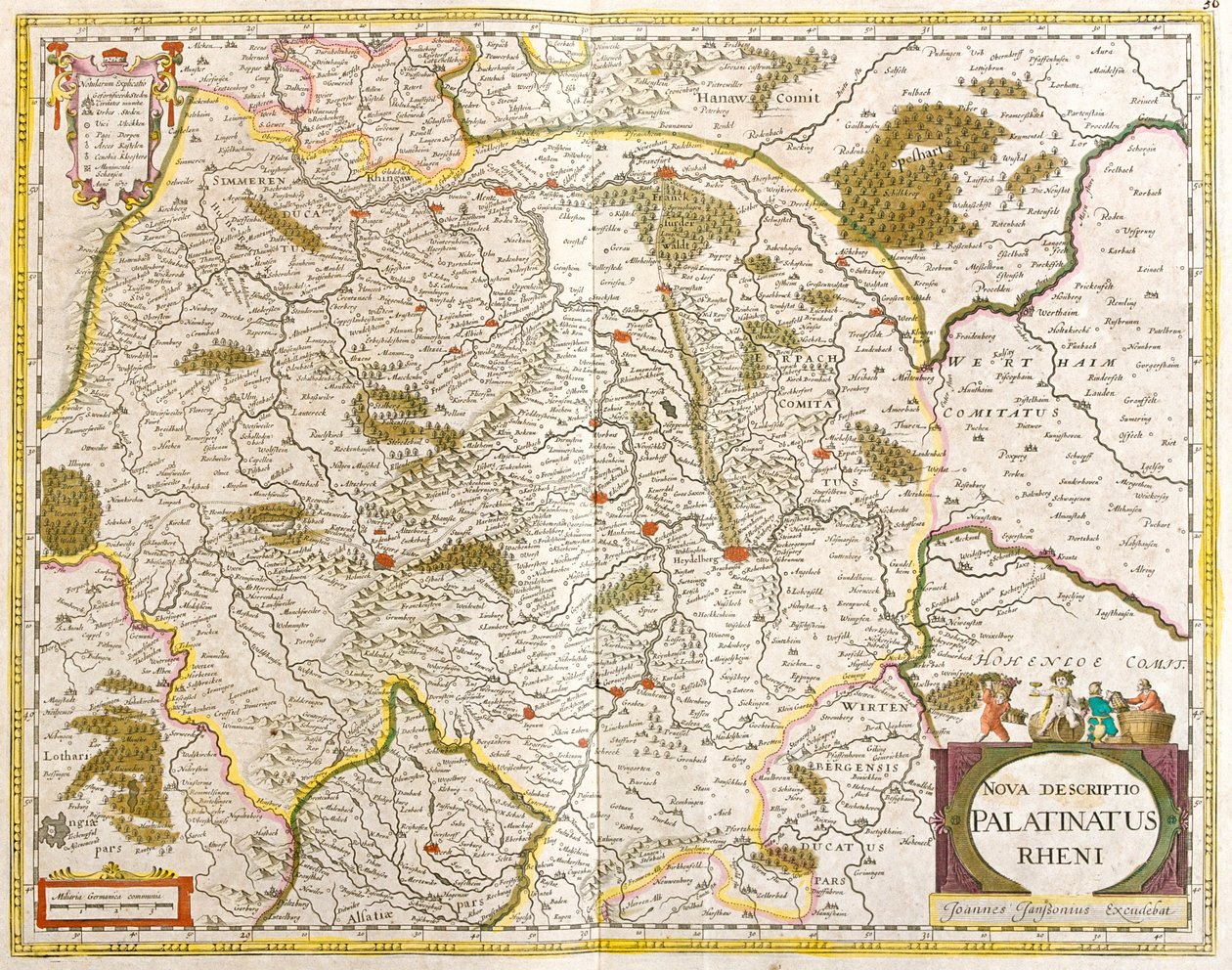 Hesse, Bade-Wurtemberg, Allemagne - Frederick de Wit