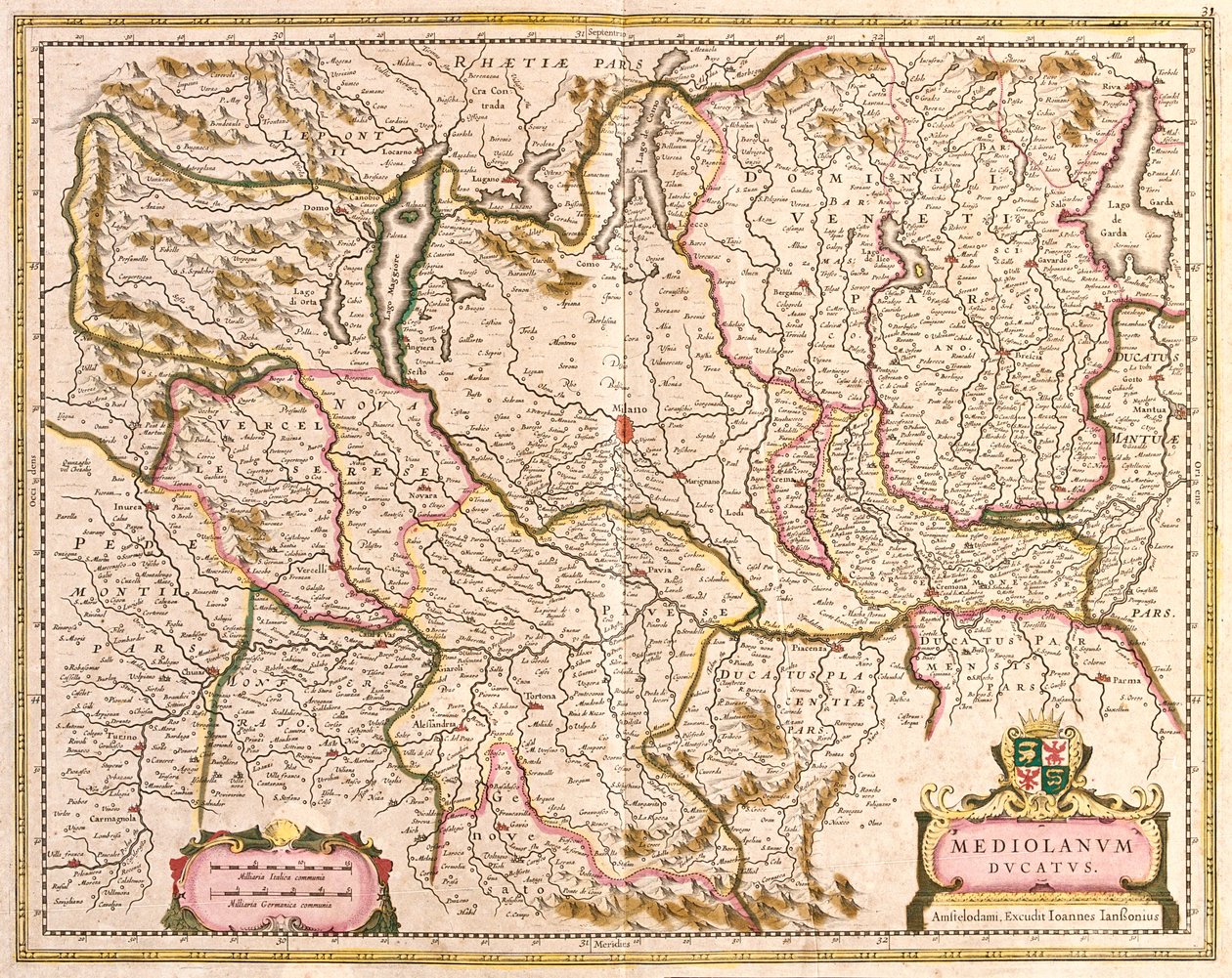 Lombardie, Italie - Frederick de Wit