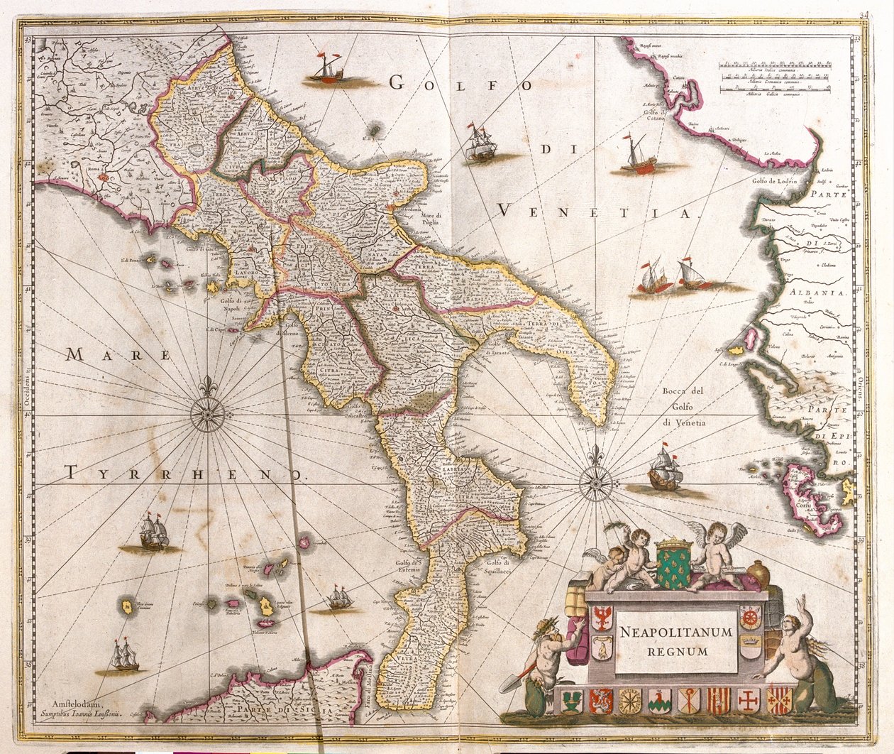 Molise, Campanie, Calabre, Basilicate, Pouilles , Italie - Frederick de Wit