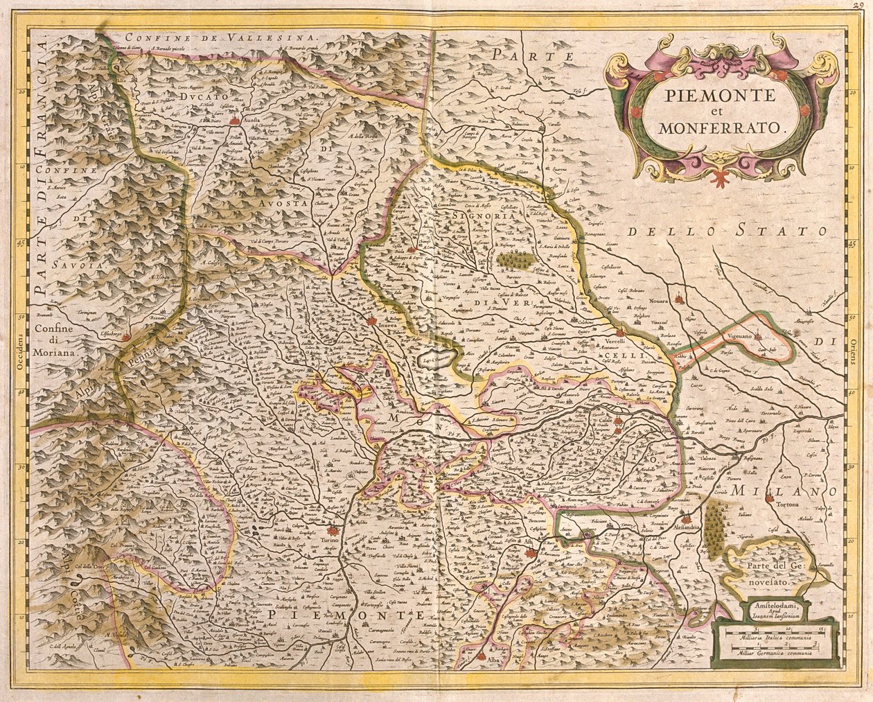 Piémont, Italie - Frederick de Wit