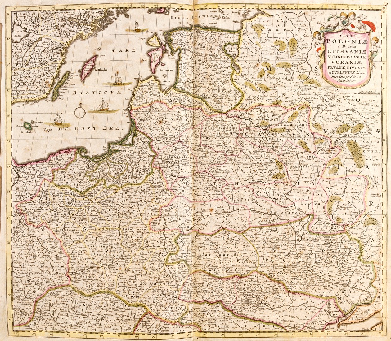 Pologne, Esthonie, Lettonie - Frederick de Wit
