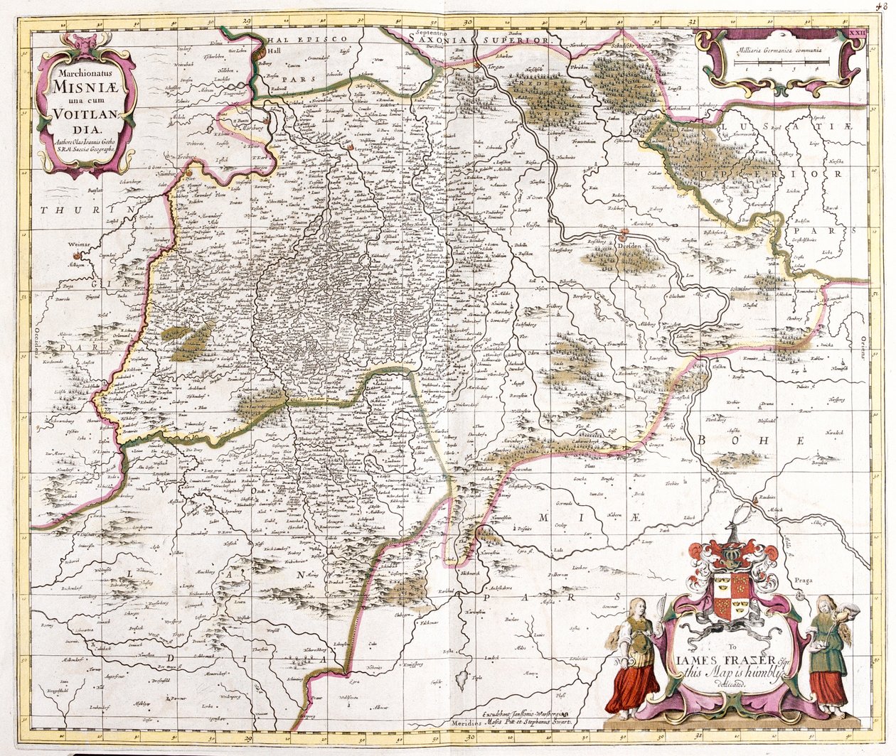 Saxe, Allemagne - Frederick de Wit