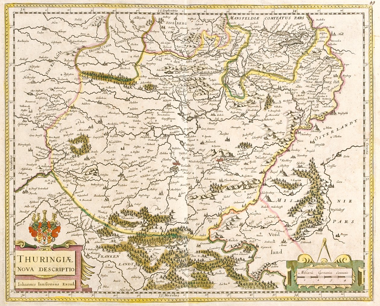 Thuringe, Allemagne - Frederick de Wit