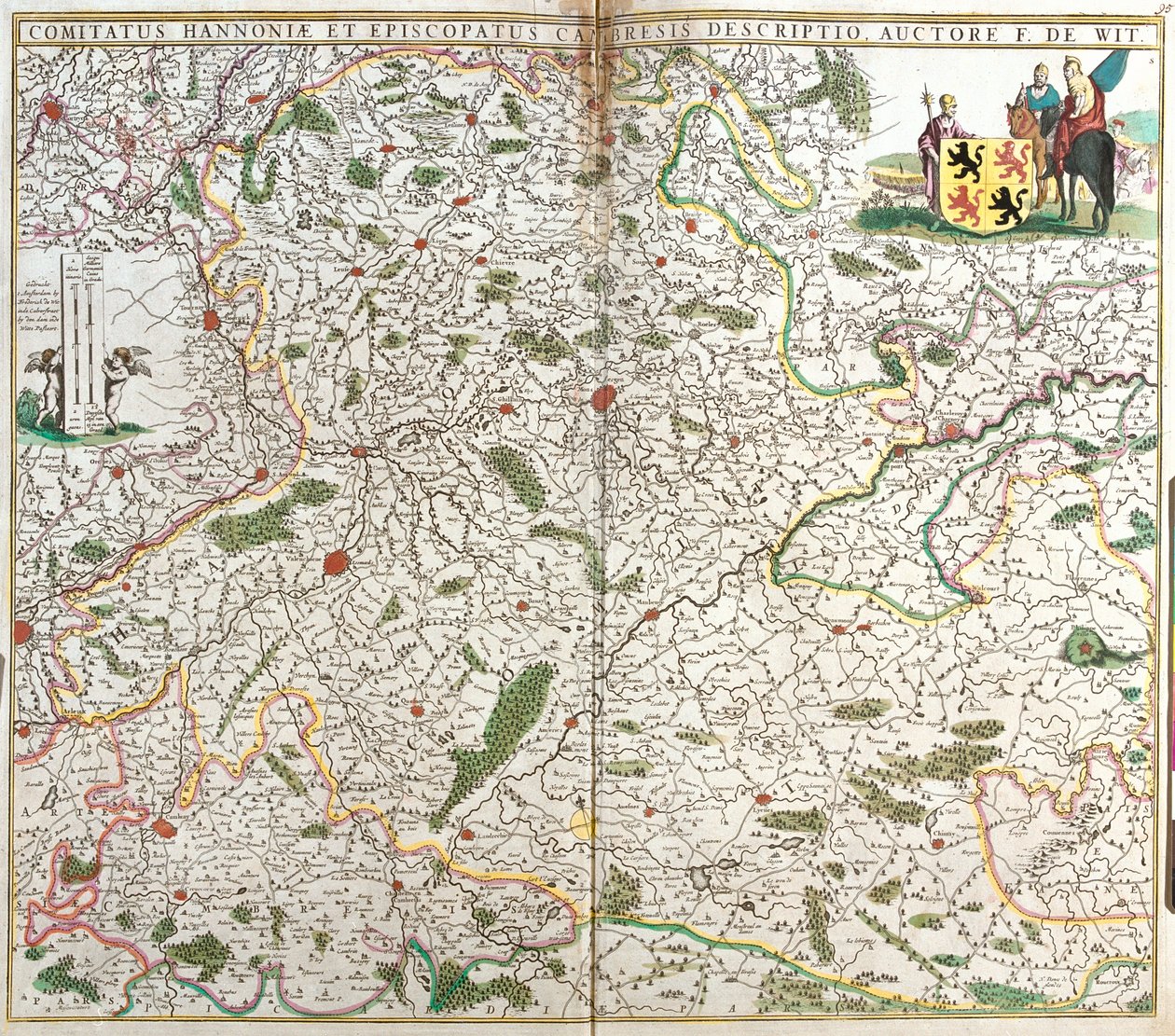 Wallonia, Nord-Pas-de-Calais, Belgium, France - Frederick de Wit
