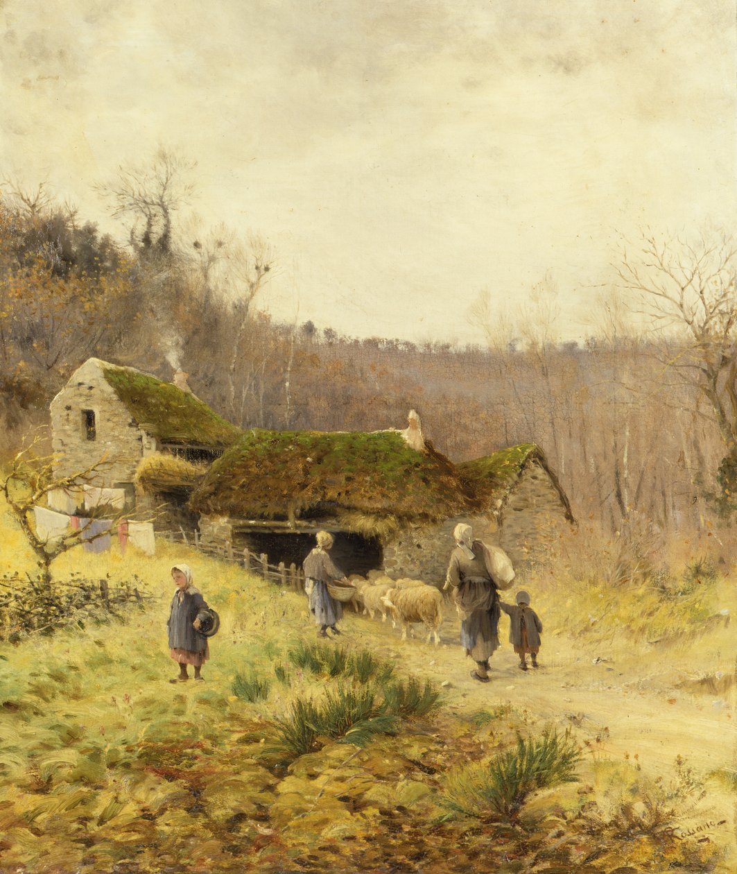Une ferme de campagne - Frederico Rossano