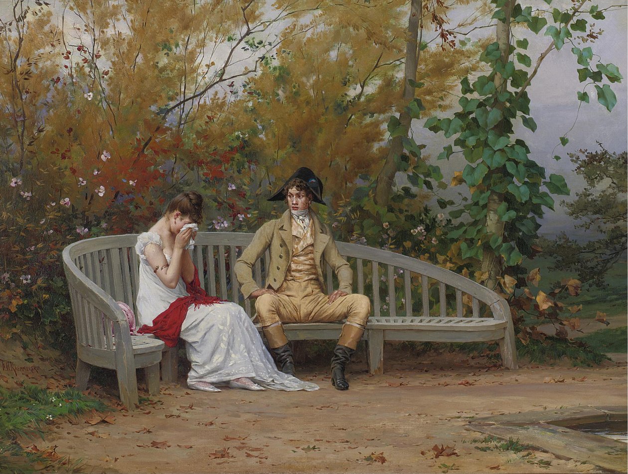 A poignant parting - Frederik Hendrik Kaemmerer