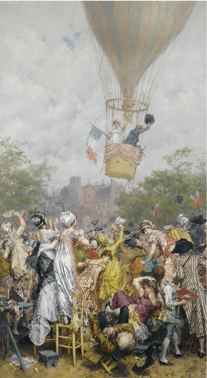 Ascension en ballon - Frederik Hendrik Kaemmerer