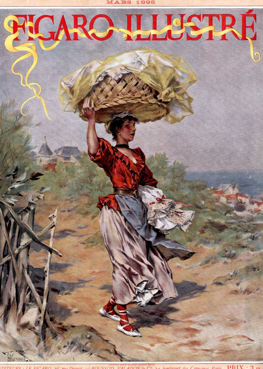 Blanchisseuse 1895 - portant - Frederik Hendrik Kaemmerer
