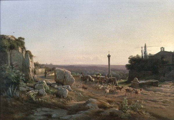 Près du puits, Tivoli, près de Rome - Frederik Rohde