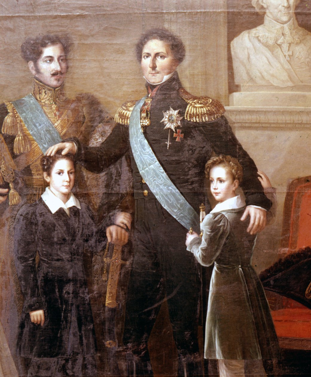 La dynastie Bernadotte de Suède. (détail) - Fredric Westin