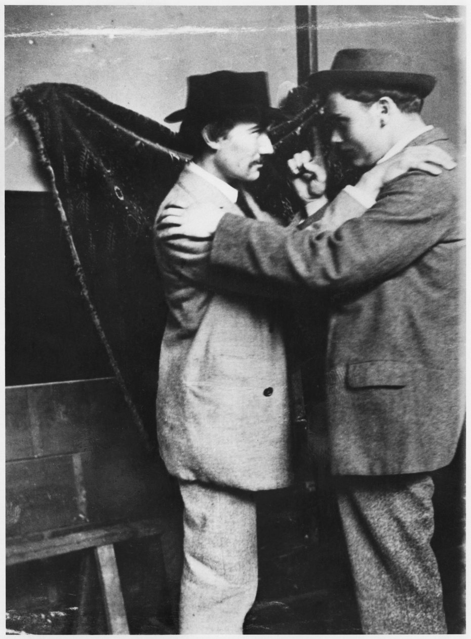 André Gide et Paul Albert Laurens, Biskra, Algérie, 1893 - French Photographer