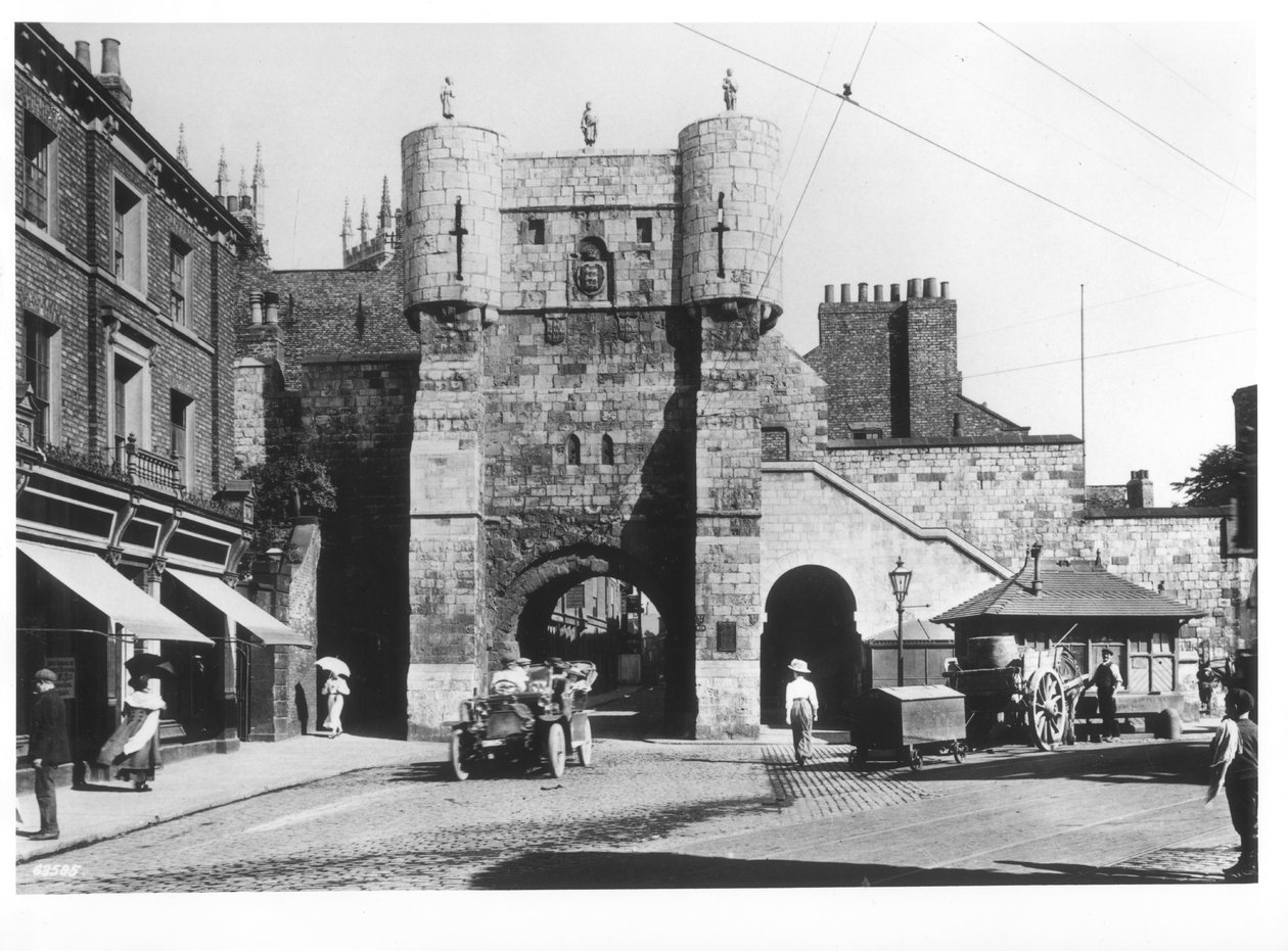 Bootham Bar, York, vers 1900 - French Photographer