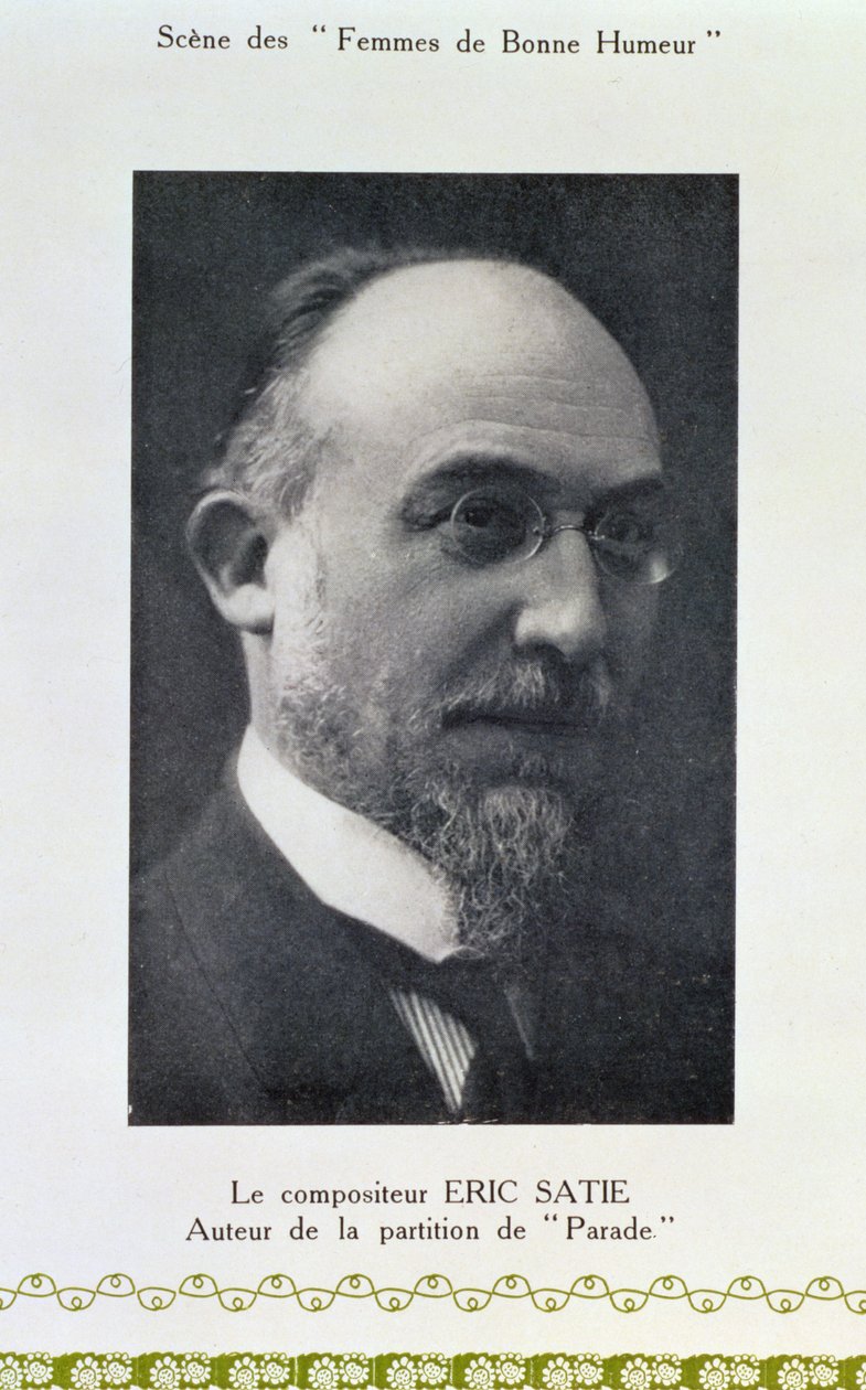 Eric Satie, compositeur français, portrait photographique - French Photographer