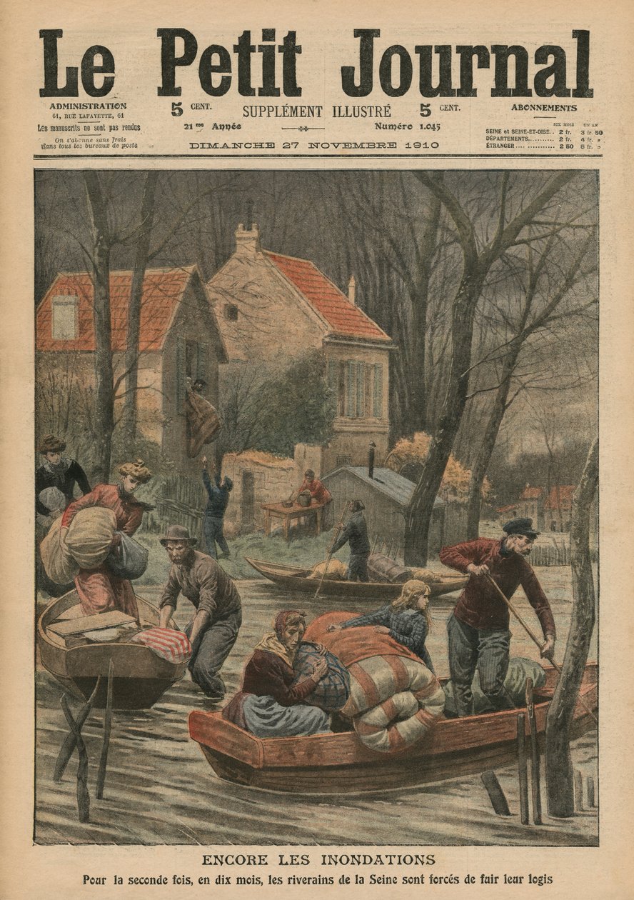 Encore des inondations, illustration de 