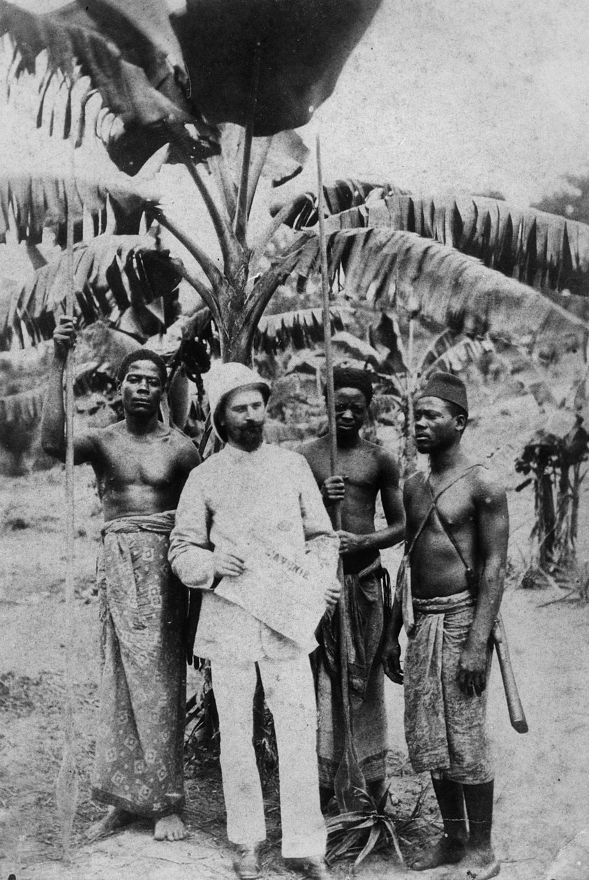 Congo français, 1880 - French Photographer