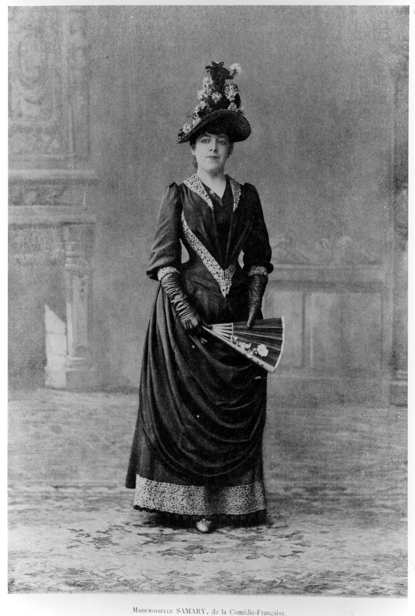 Jeanne Samary, 1890 - French Photographer