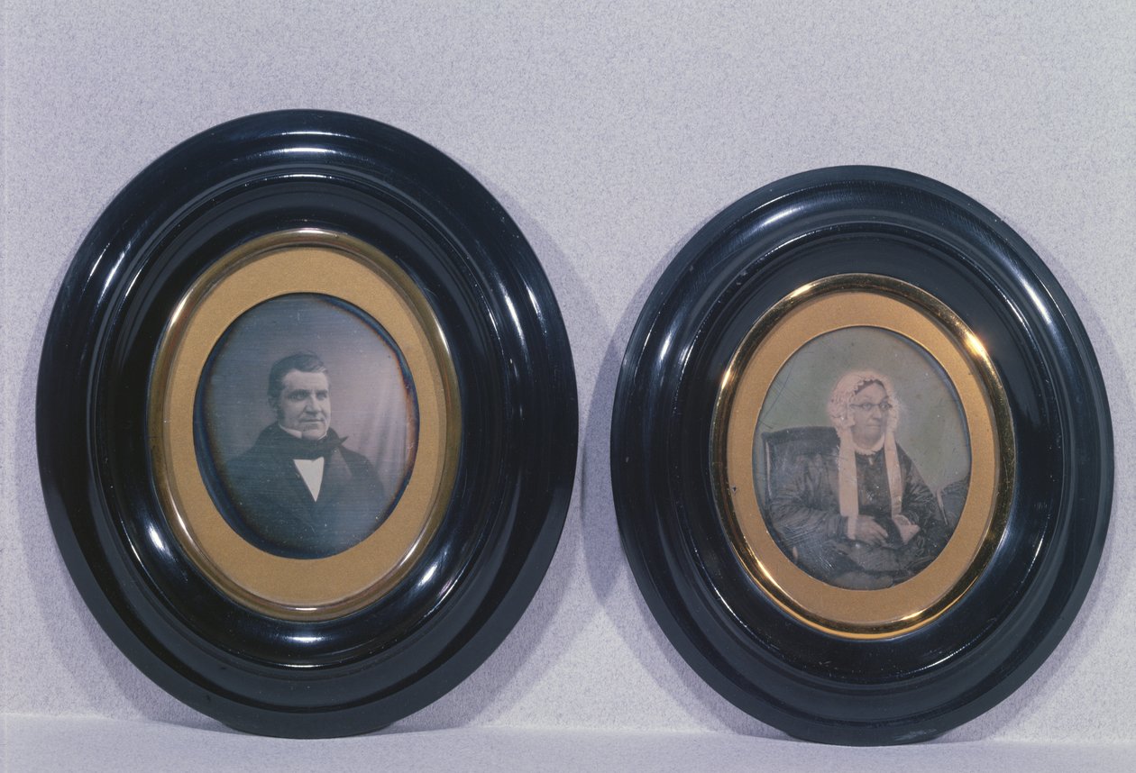 Mère et père de Louis Pasteur, vers 1840-50 - French Photographer