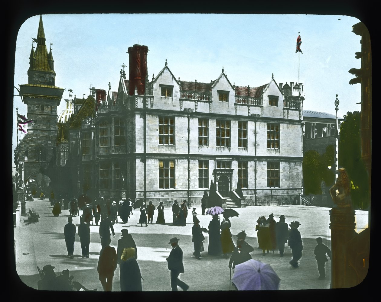 Exposition de Paris : Pavillon Hongrois, Paris, France, 1900 - French Photographer
