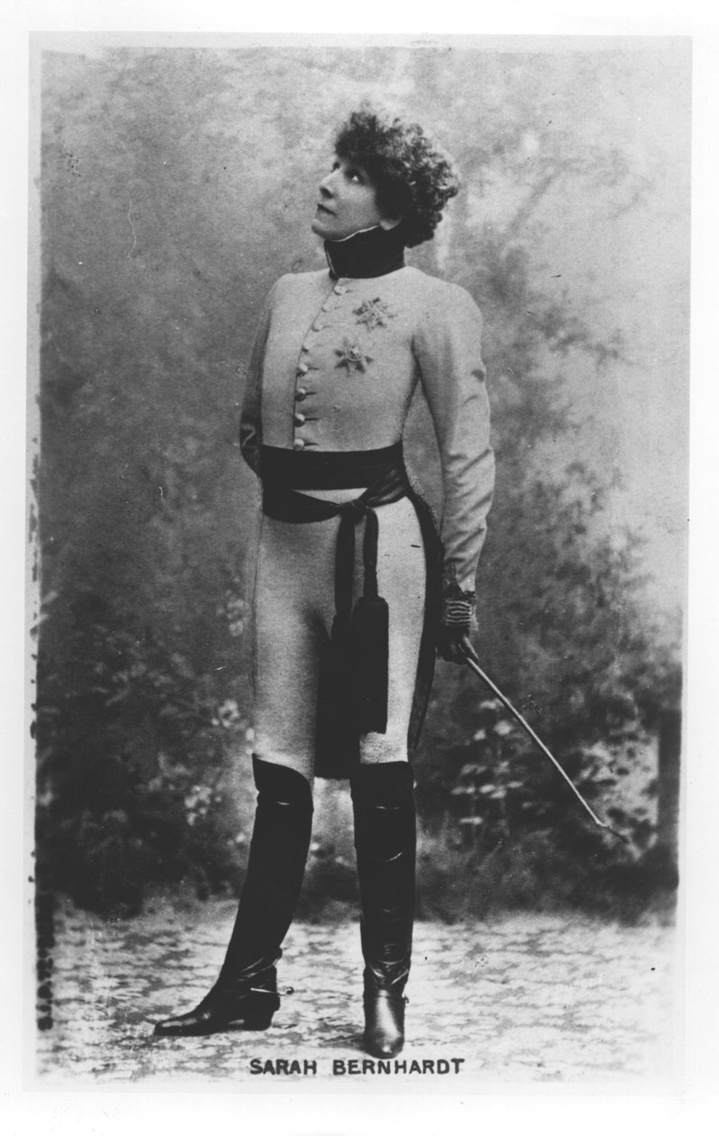 Sarah Bernhardt (1844-1923) dans L