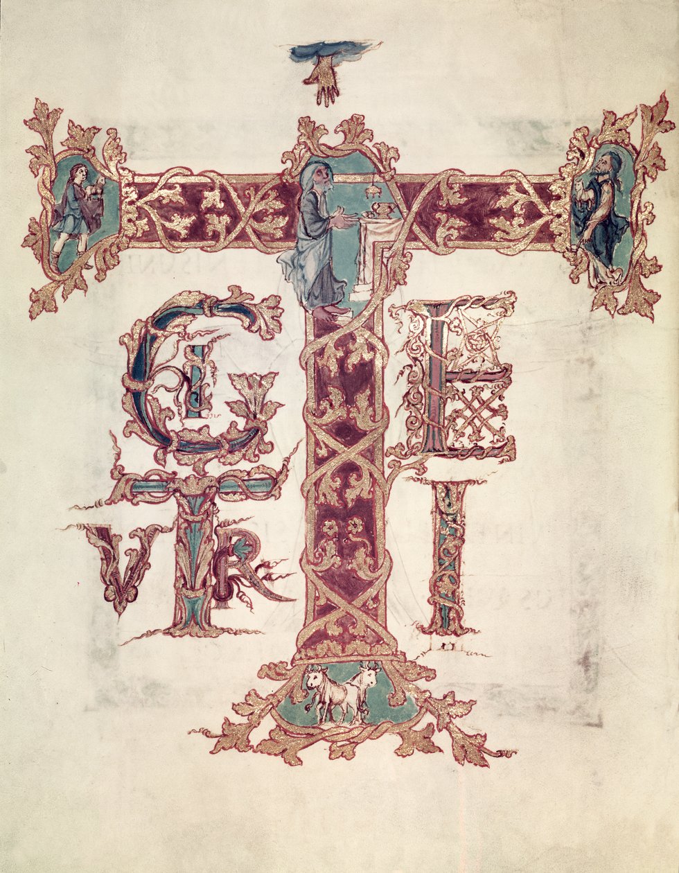 Col Lat 9428 f.15v Initiale 