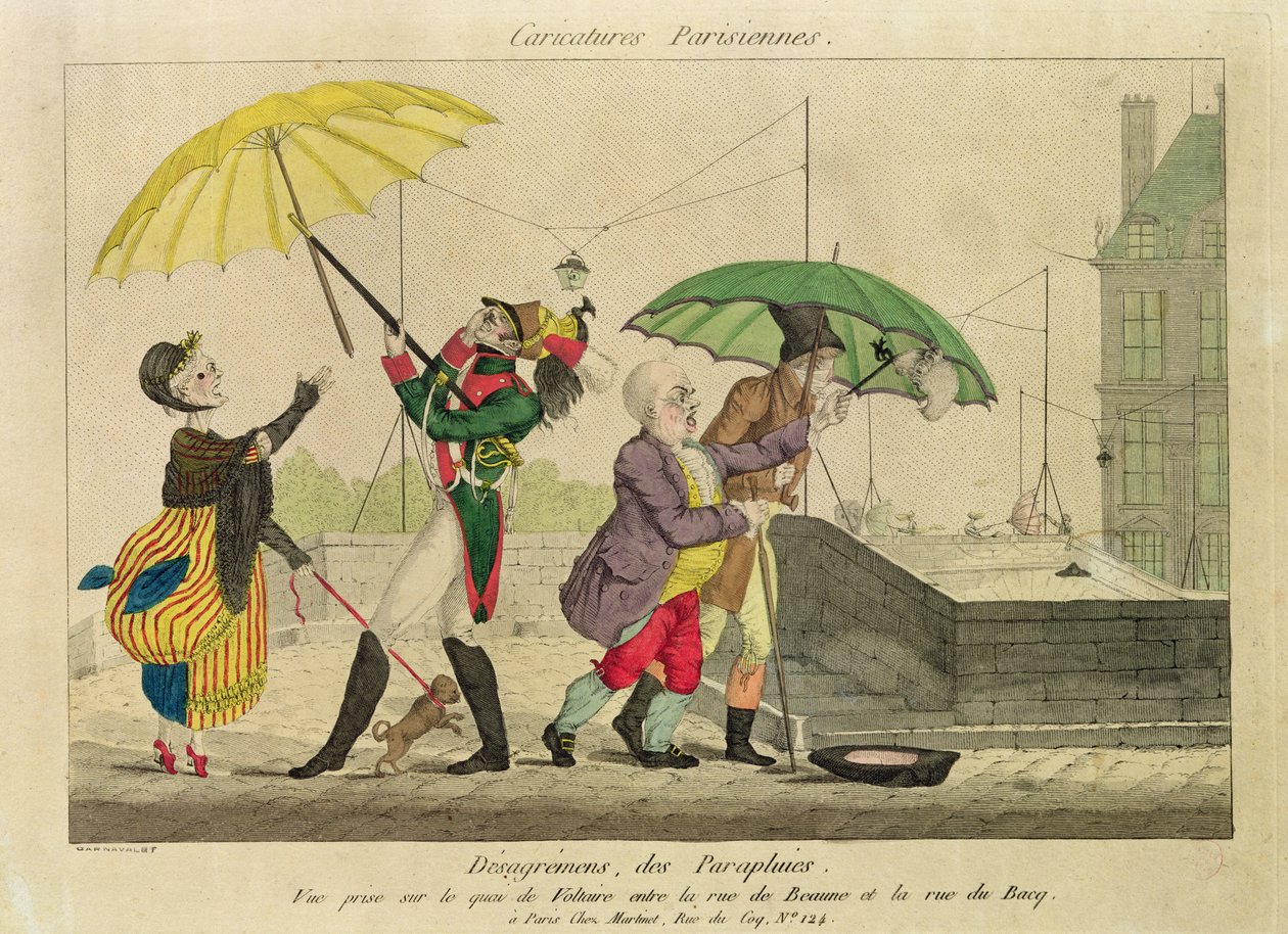 Désaccords sur les parapluies, de 