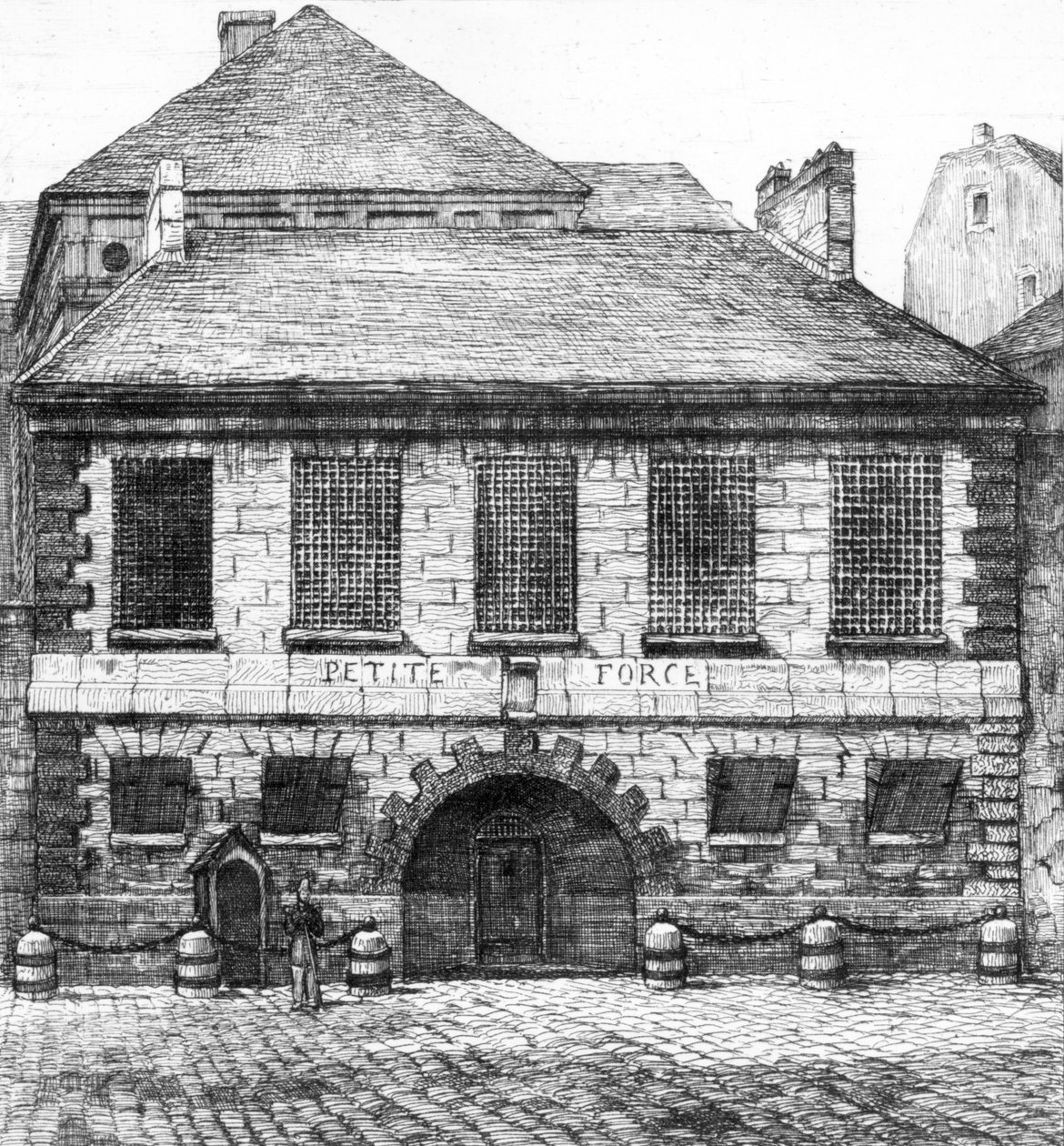 Entrée de la prison 
