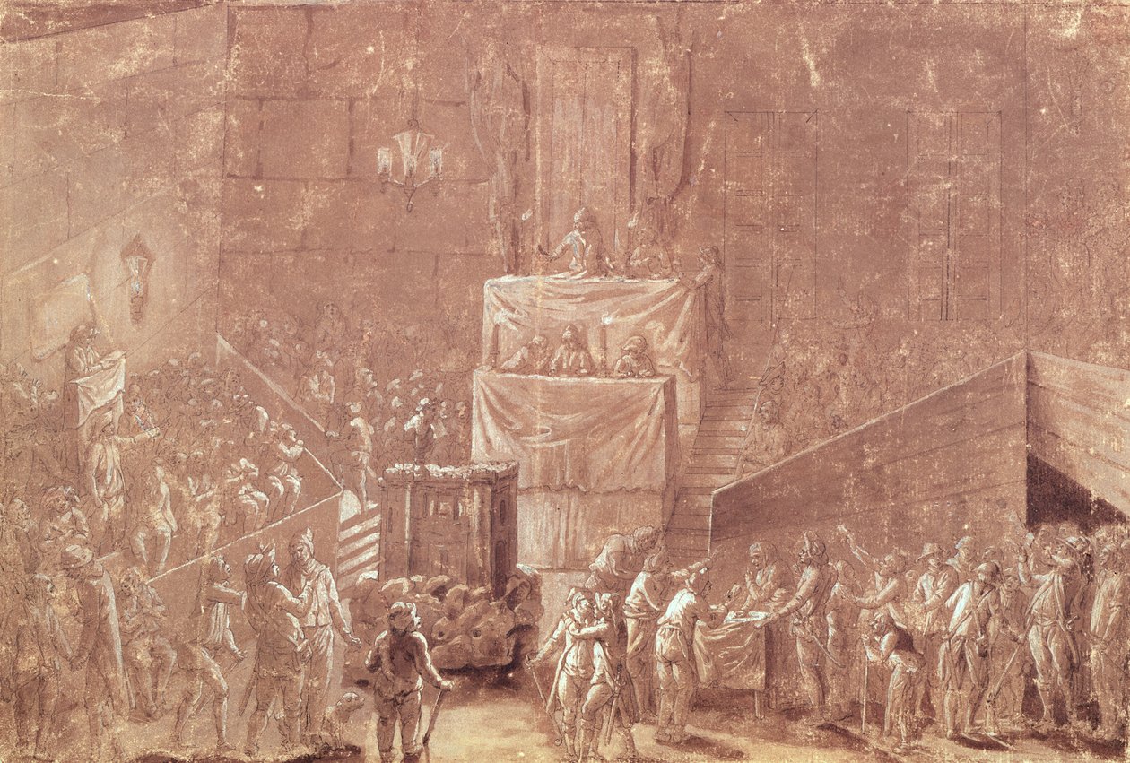 Club des Jacobins pendant la Révolution - French School