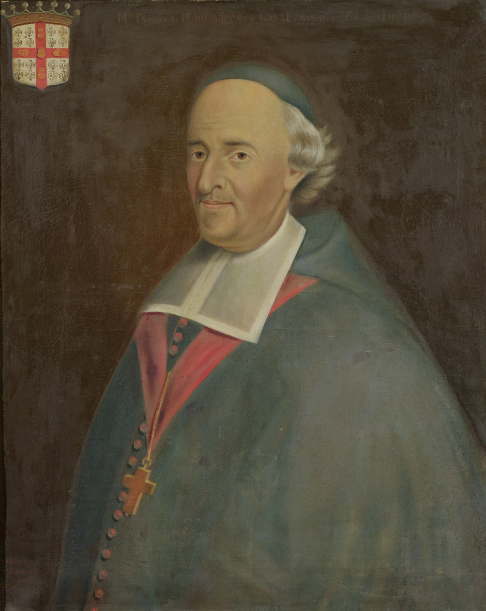 Monseigneur de Montmorency-Laval (1623-1708) Évêque du Canada - French School