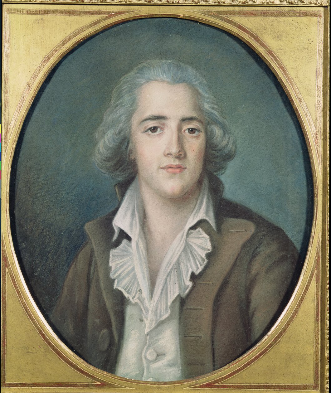 Portrait de François René (1768-1848) Vicomte de Chateaubriand, c.1786 - French School