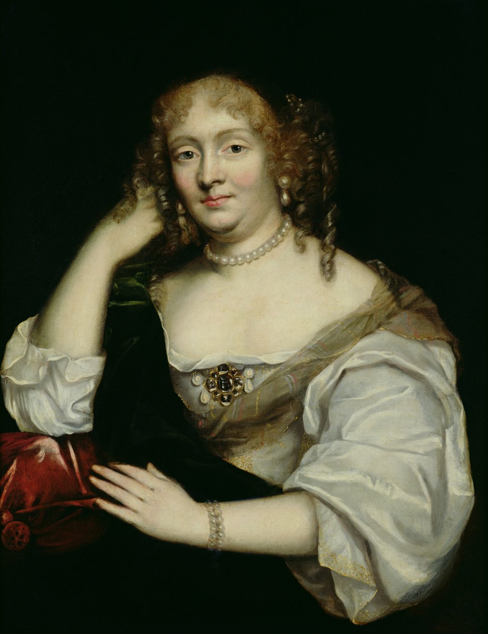 Portrait de Marie de Rabutin-Chantal (1626-97) marquise de Sévigné, après 1670 - French School