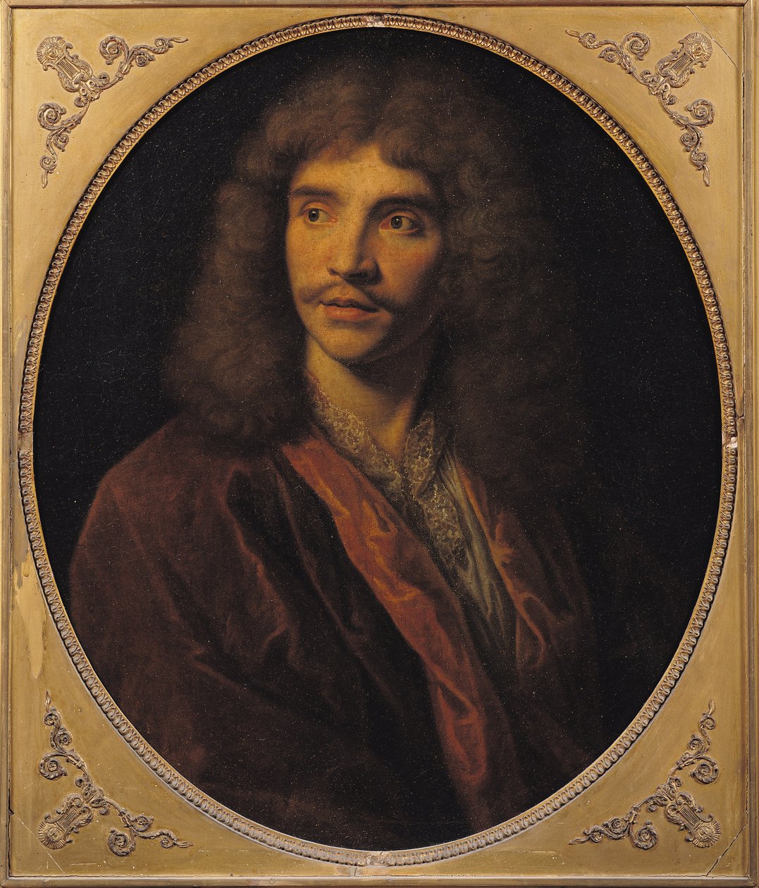 Portrait de Molière (1622-73) - French School