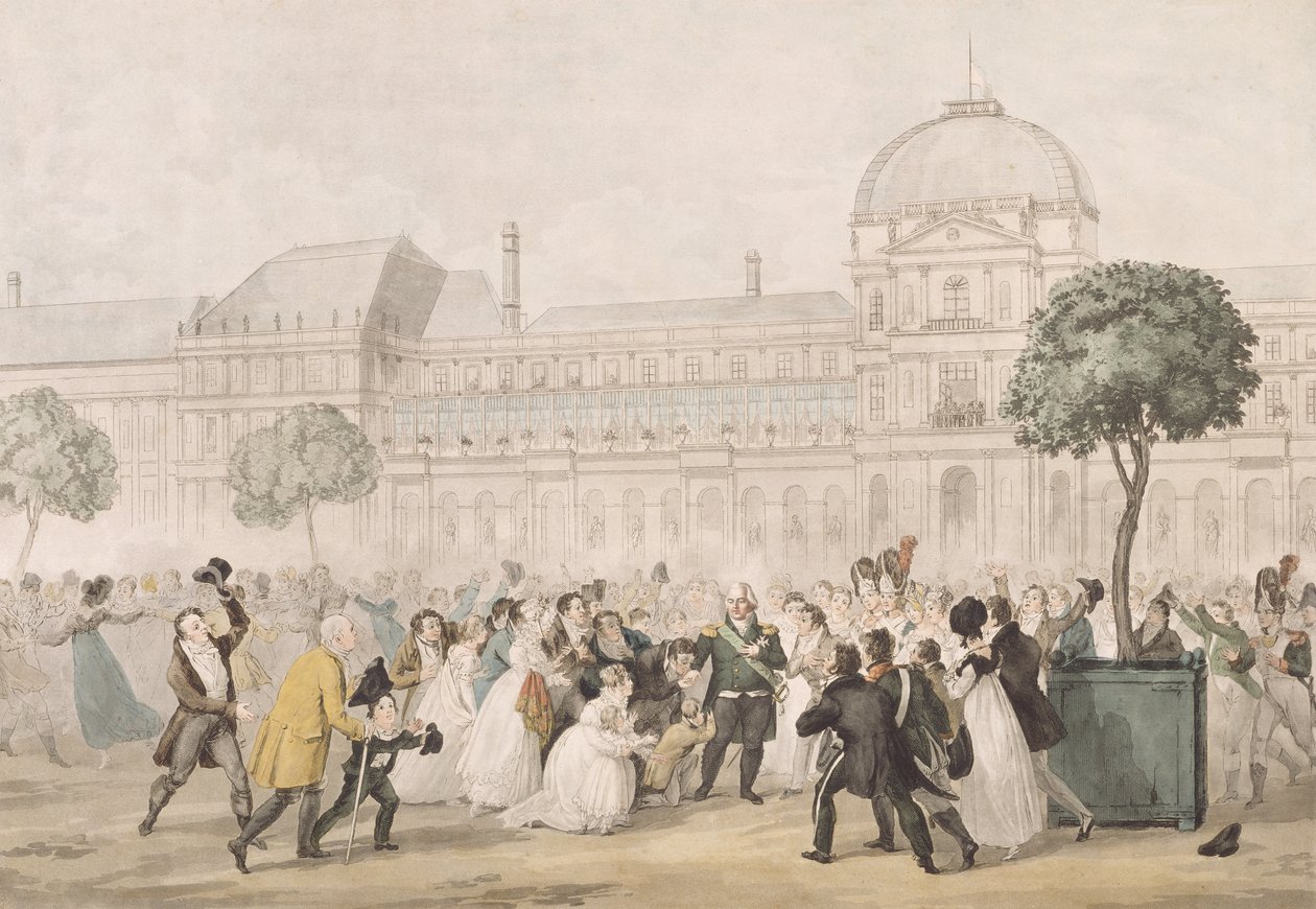 Retour de Louis XVIII (1755-1824) à Paris, 8 juillet 1815 - French School