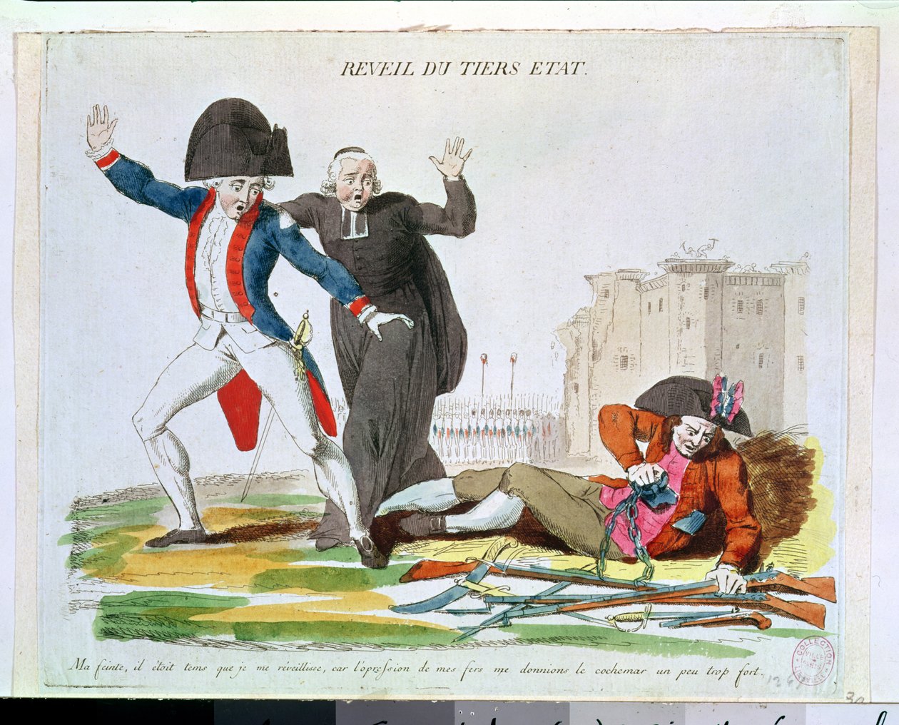 Le Réveil du Tiers État, juillet 1789 - French School