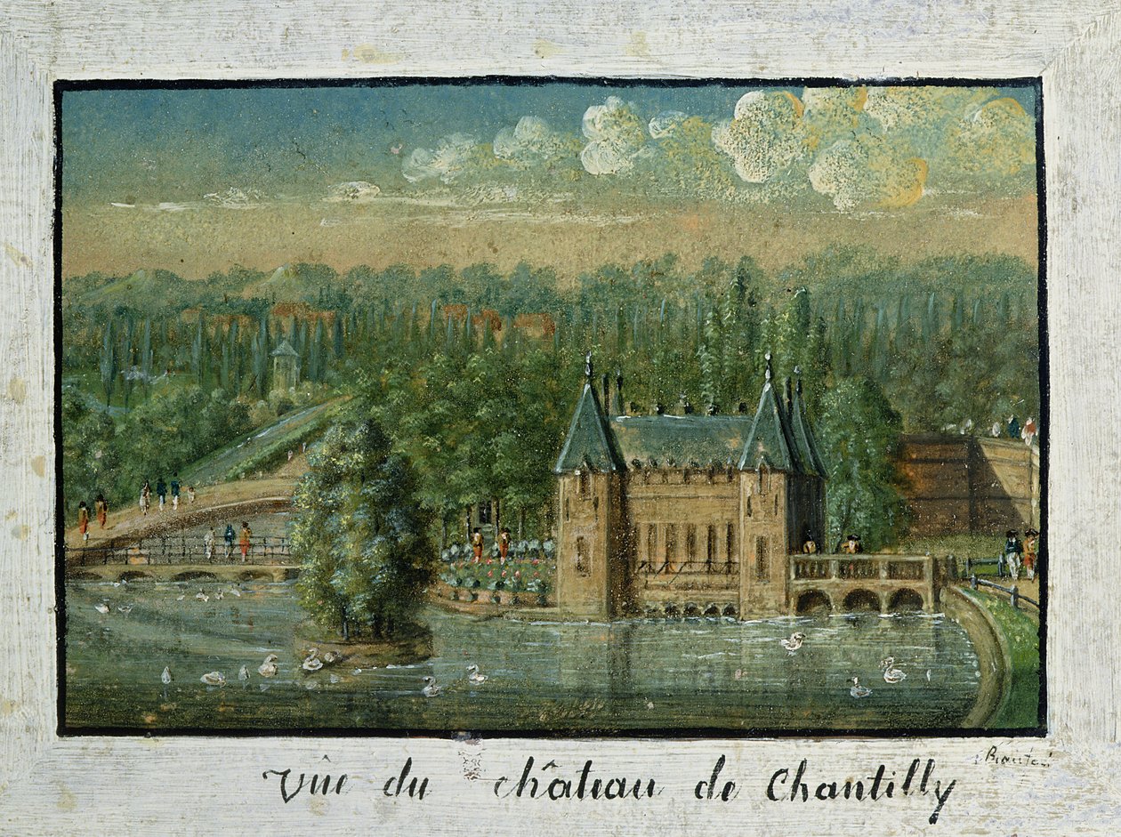 Le Château de Chantilly - French School